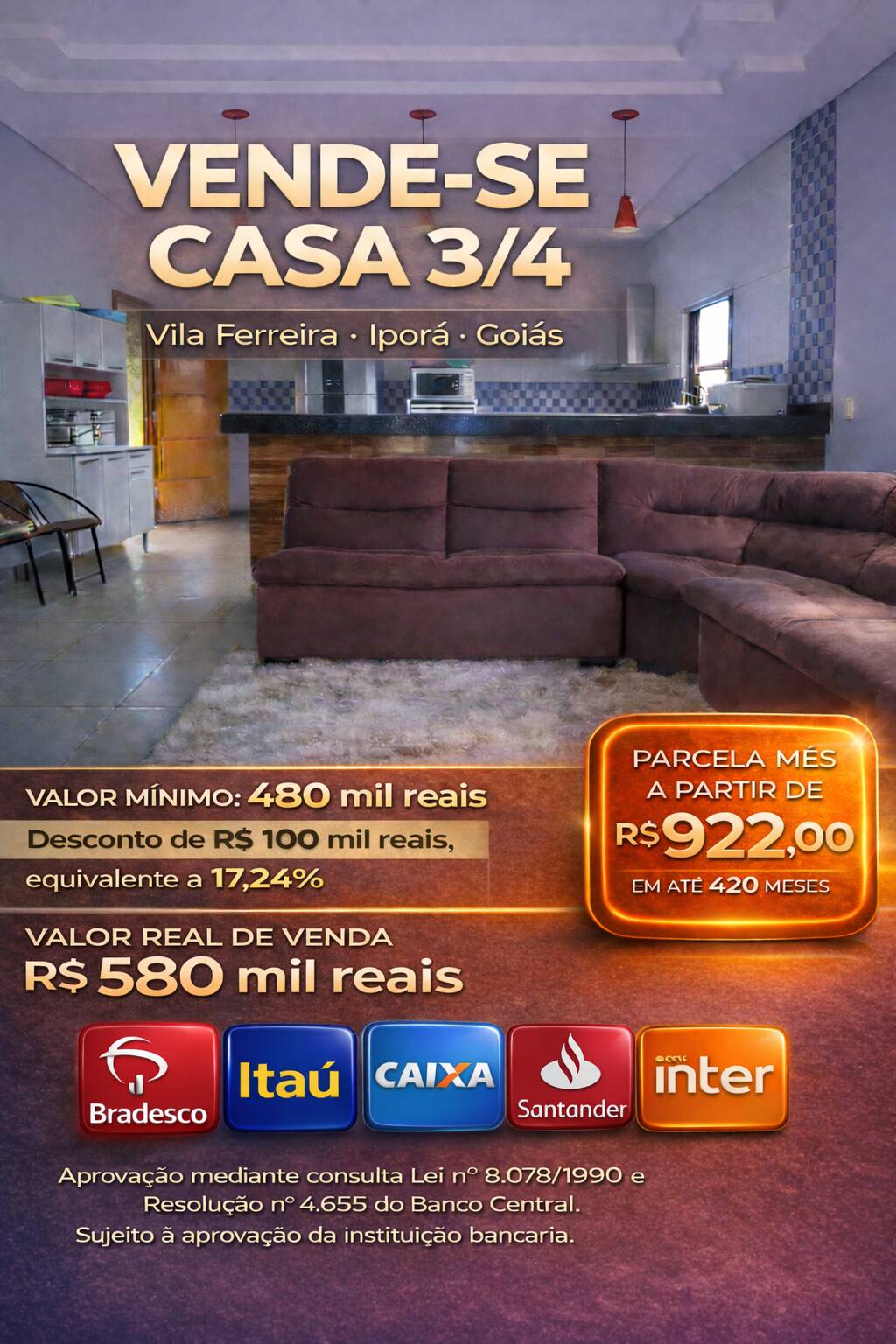 #22 - Casa para Venda em Iporá - GO